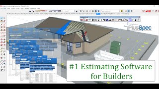 Easy Estimating Software for Residential Builders in 3D PlusSpec review [upl. by Inat812]