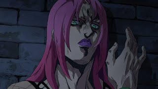 Golden Wind Diavolo English Dub Voice Kellen Goff Sub amp Dub Comparison [upl. by Ardnasil]