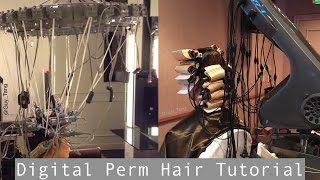 Digital Perm Hair Tutorial [upl. by Maharg]