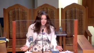 A Powerful Bat Mitzvah Speech  A MustWatch [upl. by Anson]