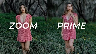 Zoom VS Prime Lenses  Which Should You Get [upl. by Burrton]