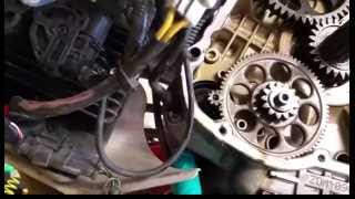 Ducati 1098 Starter Sprag Clutch Repair [upl. by Rehtnug365]