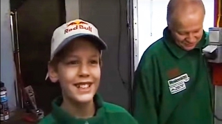 Sebastian Vettel 2000 year Kerpen GoKart  11 year old [upl. by Ardnoel]