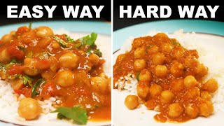 Chana masala — Indianstyle chickpeas in spicy gravy [upl. by Freud]