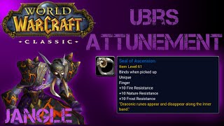 UBRS Attunement Walkthrough  WoW Classic [upl. by Aja]