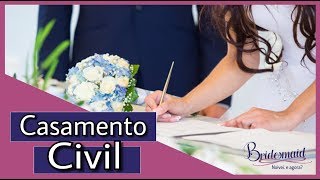 Casamento Civil  Como Funciona um Casamento Civil Simples [upl. by Rufe]