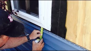 How To Install Vinyl Siding On A Shed [upl. by Eanad]