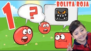 La Bolita Roja en Colinas Verdes  Juego para niños Red Ball 4  Juegos Infantiles para niños [upl. by Novyaj]