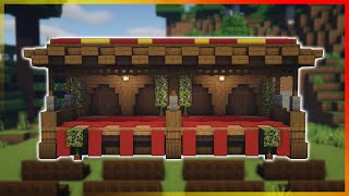 ⚒️ Minecraft How to Build a Medieval Theater [upl. by Nadeen]