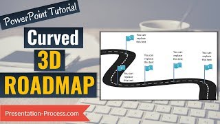 How to Create 3D Roadmap  3D PowerPoint Series [upl. by Peedus]