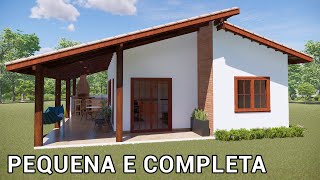 Casa de Sítio Simples com Varanda  P11 [upl. by Innad]