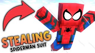 I BECAME SPIDERMAN in Minecraft BUT [upl. by Rrats]