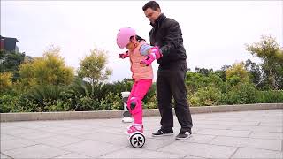 How To Teach Kids Master Hoverboard [upl. by Hetti]