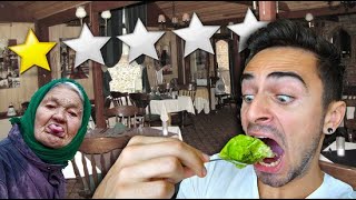 Eating at The Worst Reviewed Restaurant in Eastern Europe [upl. by Meghann]