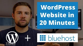 Create a WordPress Website in 20 Minutes with Bluehost 2023 [upl. by Yehudi]