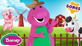 Barney  Old MacDonald  Live Action SONG [upl. by Irra]