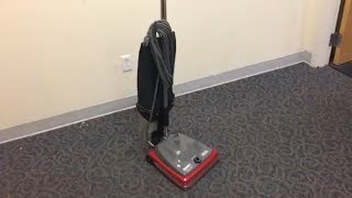 Sanitaire SC689A Bagless Commercial Upright Vacuum [upl. by Payson]