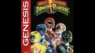 Mighty Morphin Power Rangers Sega Genesis [upl. by Lodi640]