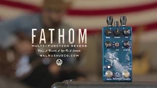 Walrus Audio Fathom MultiFunction Reverb Tech Demo [upl. by Stevy148]