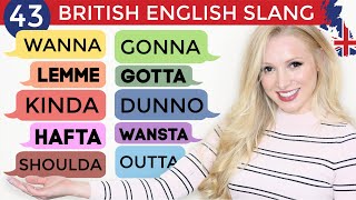 British English Slang Advanced Pronunciation Practice  Reductions amp Contractions [upl. by Wilburn]