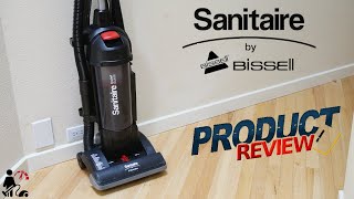 Sanitaire Force SC5745 Bagless Commercial Upright Vacuum Review  OSHA approved [upl. by Rednasxela681]