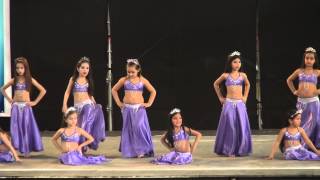 Bellydance infantil  NEFRU ESCUELA DE DANZAS ÁRABES 2015 [upl. by Tertias]