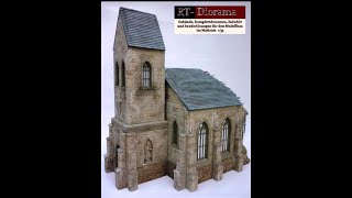 135 Large Church Ruin  RtDiorama  Model Monday Ep 29 [upl. by Rovner]