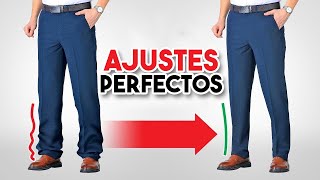 Cómo Ajustar Unos Pantalones Sin Máquina De Coser  Cómo Hacer Ajustes Y Dobladillos [upl. by Melvyn]