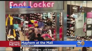 Fight At A Foot Locker Creates Mall Panic [upl. by Brod]