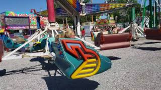 Sizzler Carnival Ride Tom Sawyer Days 2018 [upl. by Sharona773]