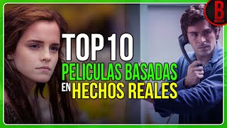 TOP 10 Mejores Películas BASADAS en HECHOS REALES [upl. by Miarfe]