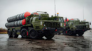 Russian S400 Triumf Air Defence System In Action [upl. by Atirabrab799]