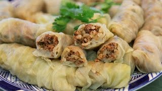 Dolma Stuffed Cabbage Leaves  Armenian Recipe  CookingWithAlia  Episode 334 [upl. by Stila]