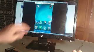 COMO VER LA PANTALLA DAÑADA DEL CELULAR EN LA PC [upl. by Peggir466]