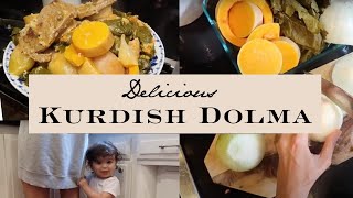 How to Make Kurdish Dolma [upl. by Ahsinauj61]