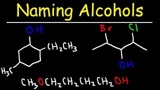 Naming Alcohols  IUPAC Nomenclature [upl. by Aronid844]