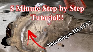 Dodge Ram Transfer Case Removal 5 MIN DETAILED HOW TO [upl. by Rozanne]