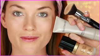 How to Apply Foundation For Beginners with a Foundation Brush [upl. by Housum]