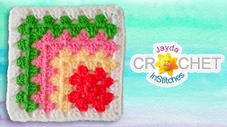 Mitered Granny Square Crochet Pattern amp Tutorial [upl. by Arelc497]