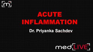 Acute inflammation [upl. by Mayda]