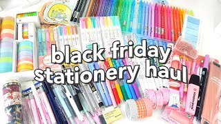 Black Friday Stationery Haul  Stationery Pal 🖤 [upl. by Inahteb397]