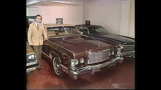 American cars  1970s Cars  Pontiac  Chrysler  Lincoln continental  Drive in  1978 [upl. by Norrek]