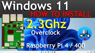 How to install Windows 11 on Raspberry Pi 4 amp 400 WOR episode 32 [upl. by Rekab]