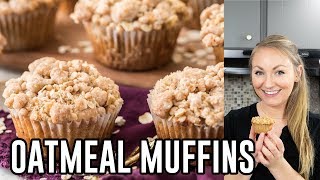 How to Make Oatmeal Muffins [upl. by Bernelle829]