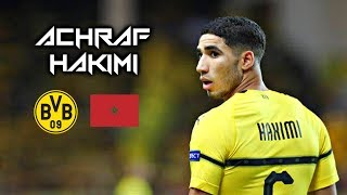 Achraf Hakimi 2019  Amazing Defensive Skills Runs amp Goals  Borussia Dortmund \ اشرف حكيمي [upl. by Shayla536]