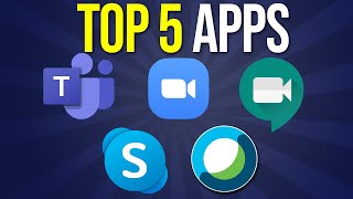 Top 5 Video Conferencing Apps Explained in One Video [upl. by Niac988]