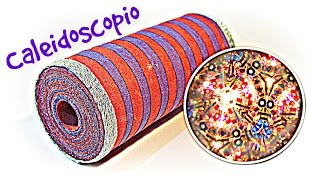 Cómo hacer un caleidoscopio how to make a kaleidoscope [upl. by Miharba]