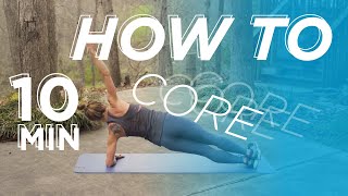 5Minute Core Workout For Runners  Class FitSugar [upl. by Lebazi]