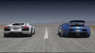 Bugatti Veyron vs Lamborghini Aventador vs Lexus LFA vs McLaren MP412C  Head 2 Head Episode 8 [upl. by Nosniv674]