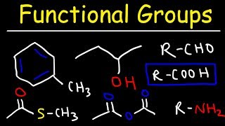 Functional Groups [upl. by Shoshanna223]